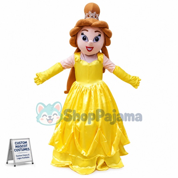 The Noble Princess Belle Mascot Costume