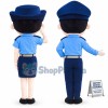 Kind Commanding Traffic Police Mascot Costume