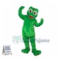 Big Foot The Power Frog Mascot Costume