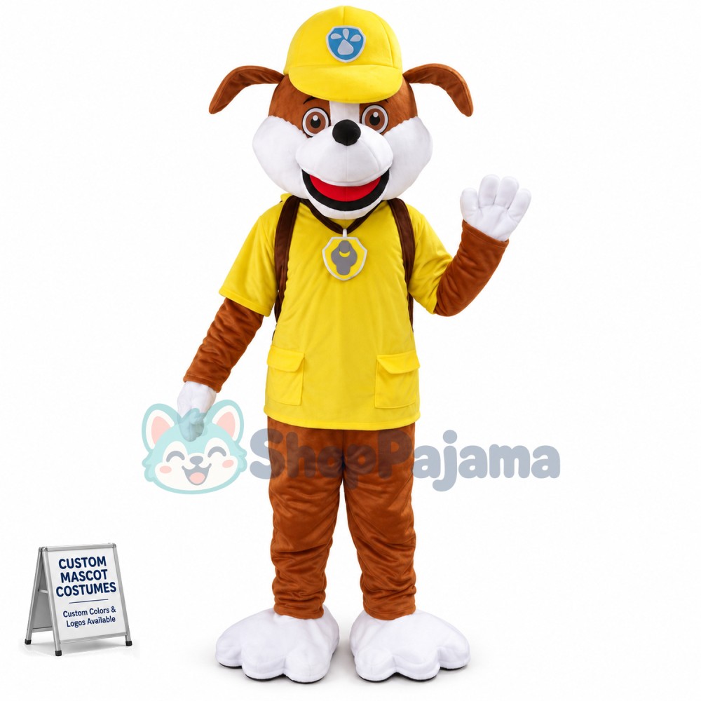 Fancy Adult Cartoon Paw Patrol Mascot Costume