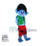 Bran the Elves With Smile Face Cartoon Mascot Costume