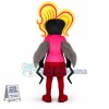 Fashion Model The Blonde Mosquito Lady Mascot Costume