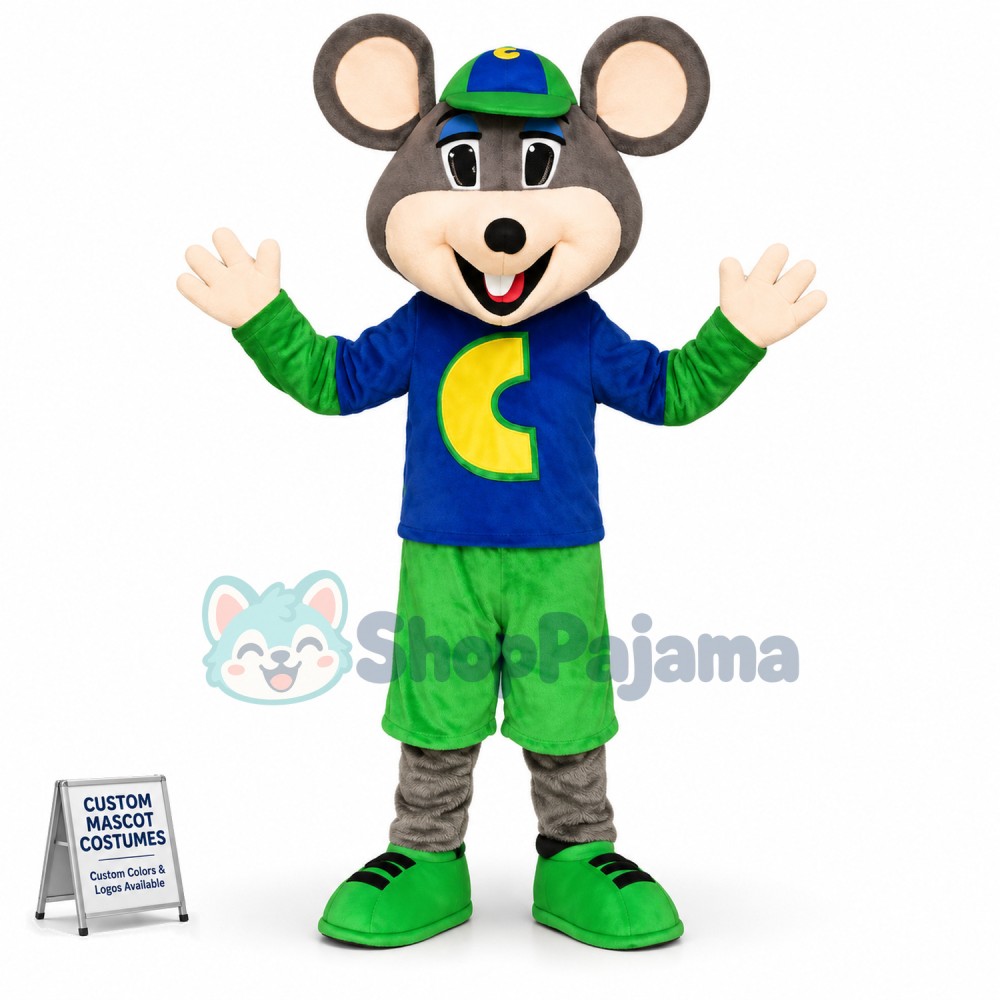 University Volunteer The Kind Mouse Mascot Costume