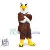 Aggressive Soft Long Wool Falcon Mascot Costume
