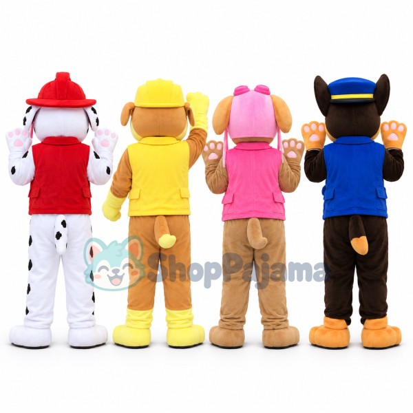 Lively Cartoon Character Paw Patrol Mascot Costume