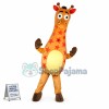 Baby Giraffe Printed With Red Stars Mascot Costume