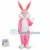 Bright Colored Cartoon Bugs Bunny Mascot Costume