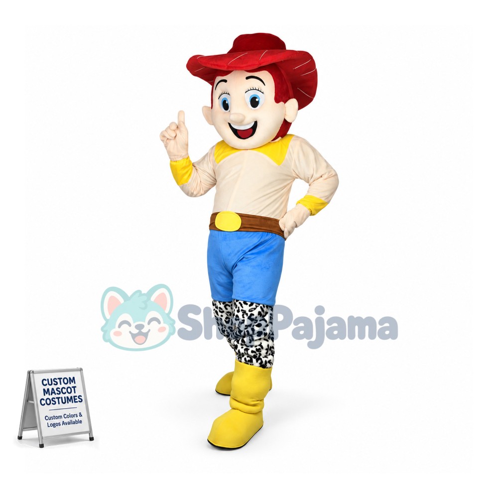 Skilled Young Milkman On Farm Mascot Costume