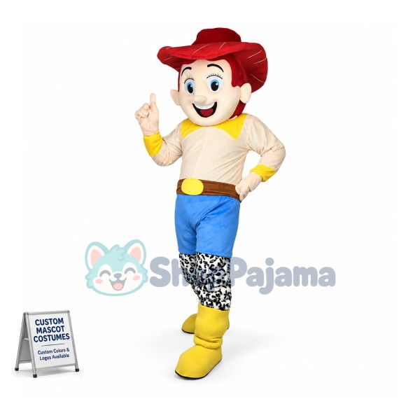 Skilled Young Milkman On Farm Mascot Costume