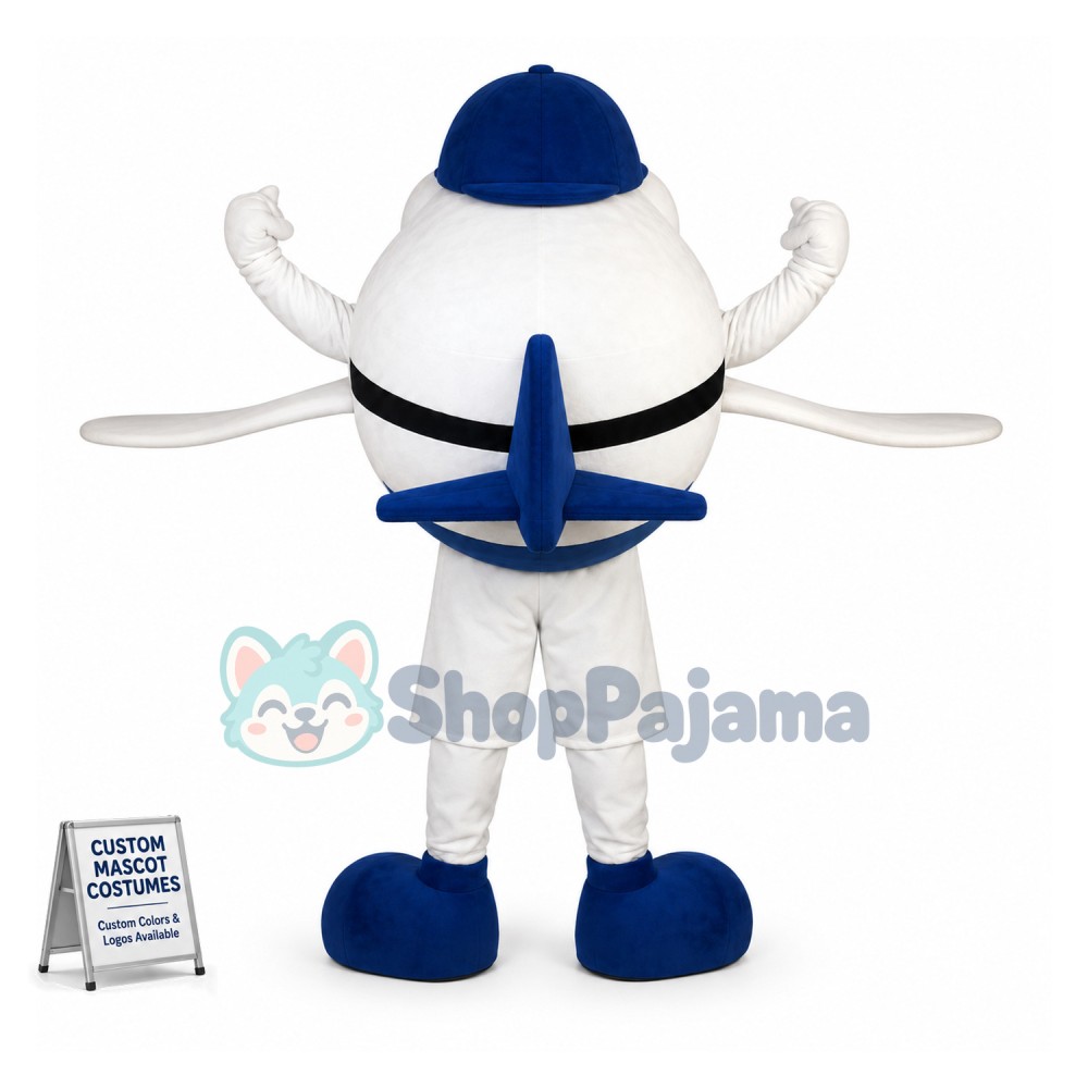 Taking Off The White Glider Mascot Costume