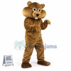 Acting Carefully Brown Chipmunk Mascot Costume