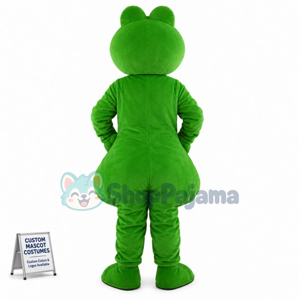 Warm Frog Mother Cartoon Mascot Costume