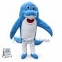 Adult Standing Version Dolphin Mascot Costume