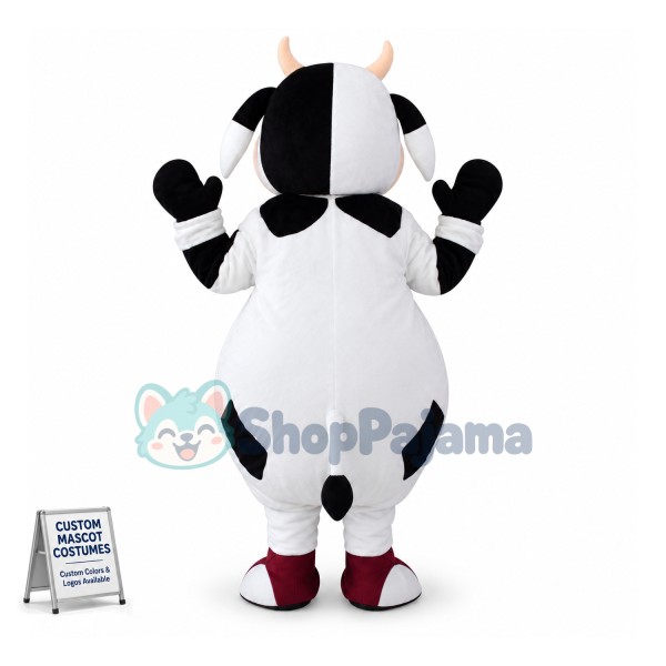 Adult Lovely Cow Mascot Costume