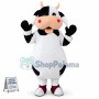 Adult Lovely Cow Mascot Costume
