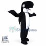 Customized Black Whale Mascot Costume