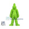 Coquettish Green Orangutan Long Wool Mascot Costume