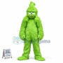 Coquettish Green Orangutan Long Wool Mascot Costume