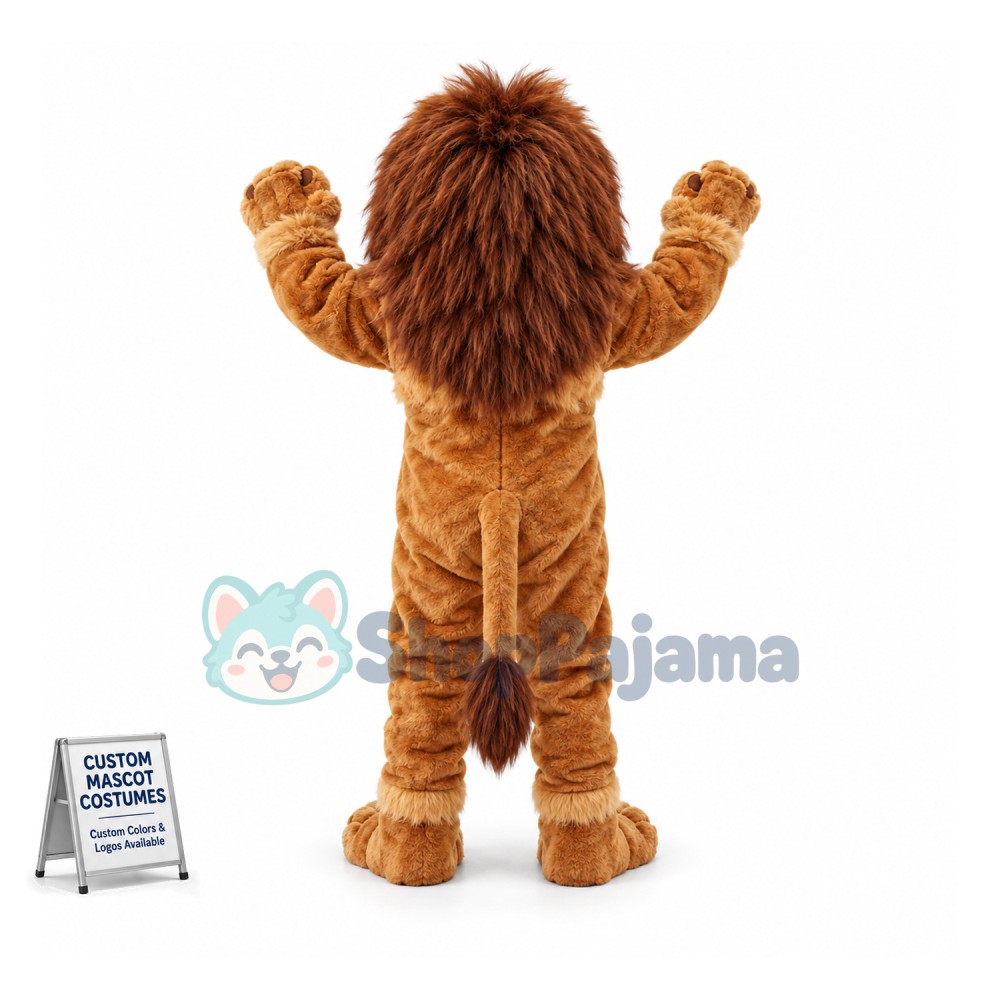 Terrifying Predator Lion King Mascot Costume