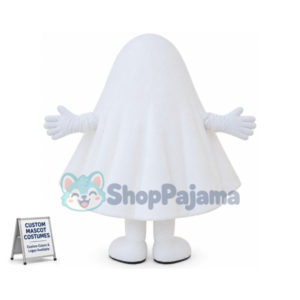 Wishful The White Sunny Doll Mascot Costume