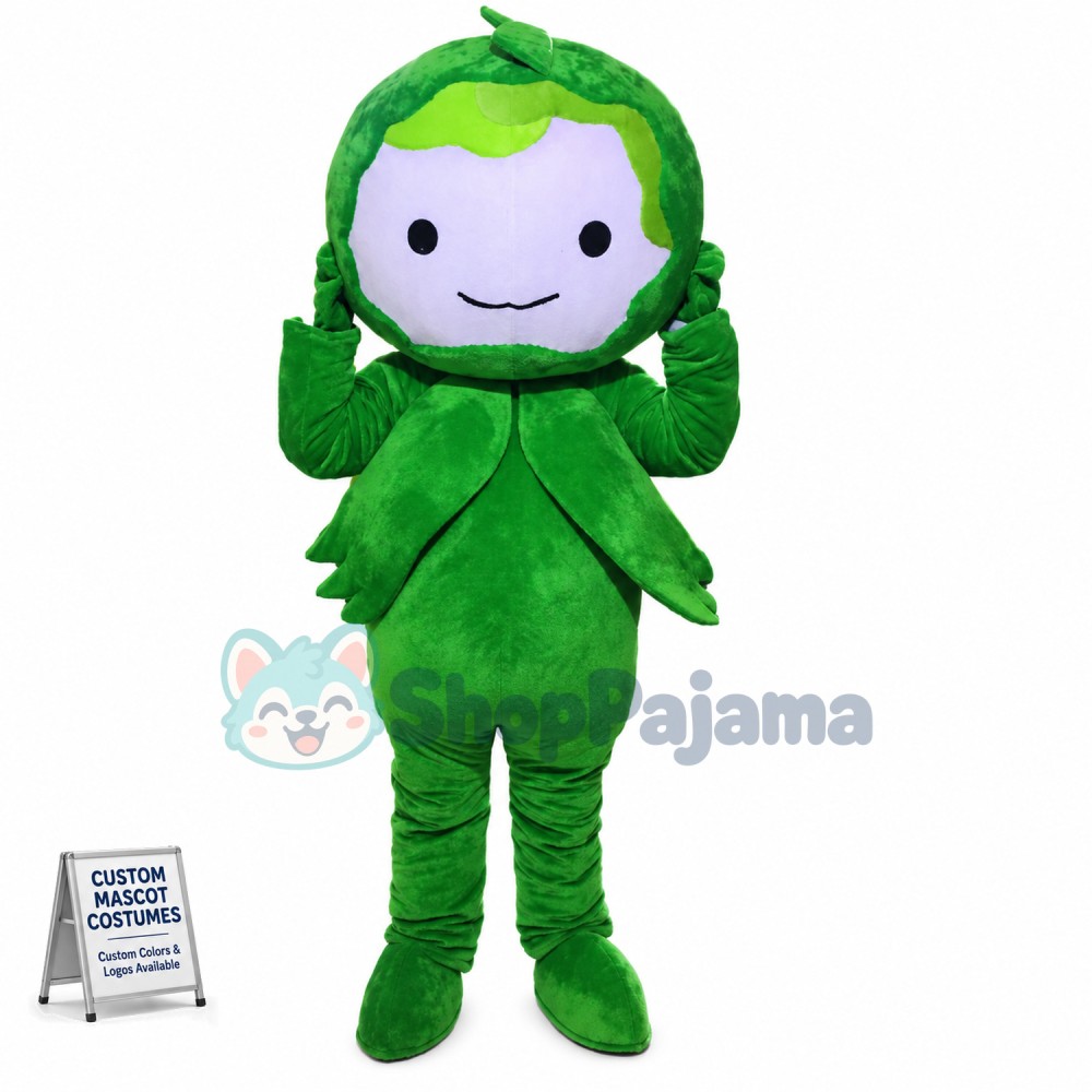 Healthy Pollution-free Green Cabbage Mascot Costume
