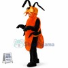 Lightweight Beetle With Golden Head Mascot Costume