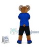 The Imposing Antelope Player Adult Mascot Costume