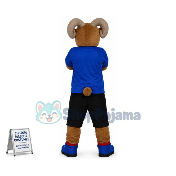 The Imposing Antelope Player Adult Mascot Costume
