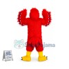 The Waving Wings Red-haired Falcon Mascot Costume
