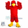 The Waving Wings Red-haired Falcon Mascot Costume