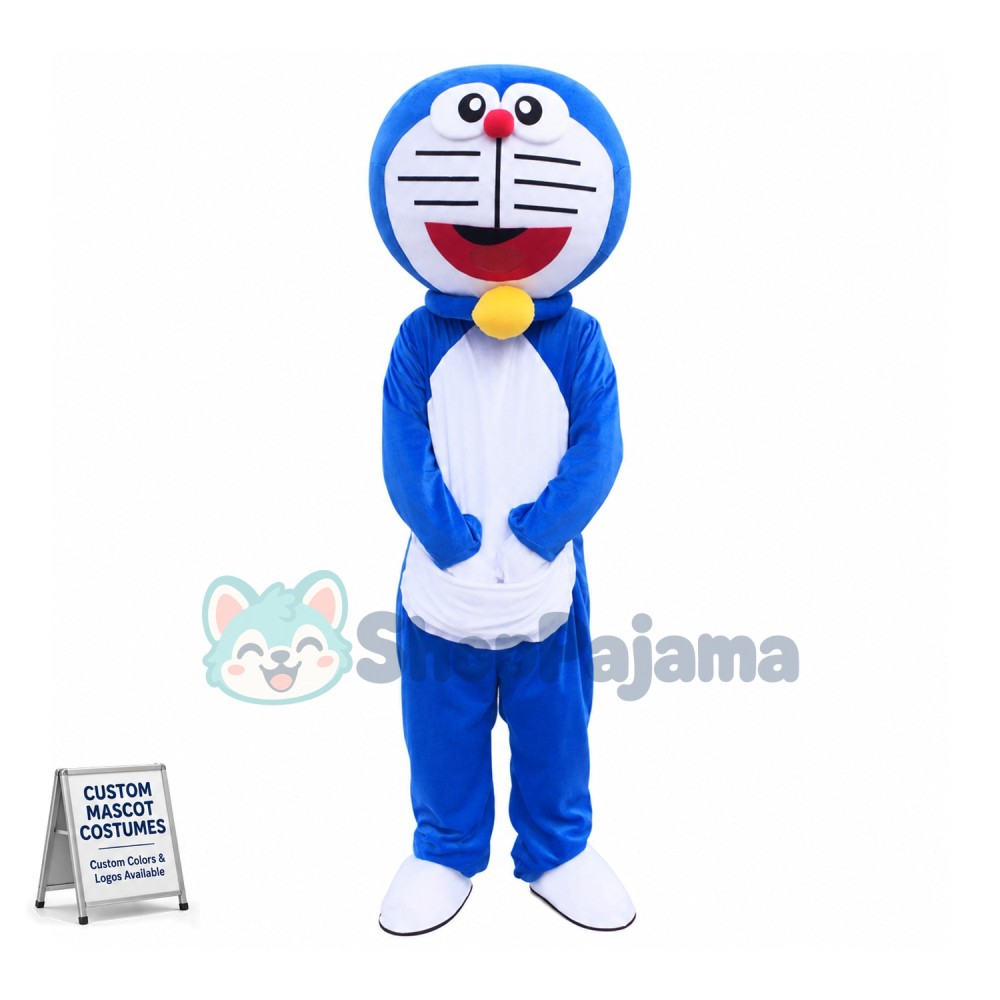 Agreeable Cartoon Character Doraemon Mascot Costume