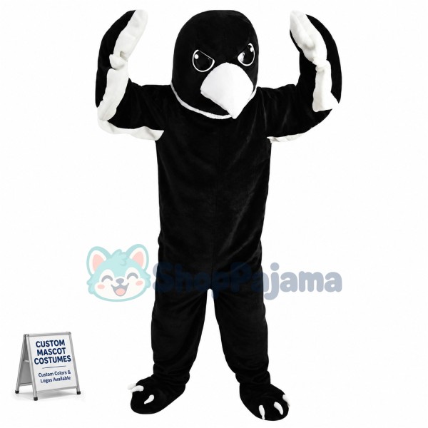 The Chasing Swift Black Bird Mascot Costume