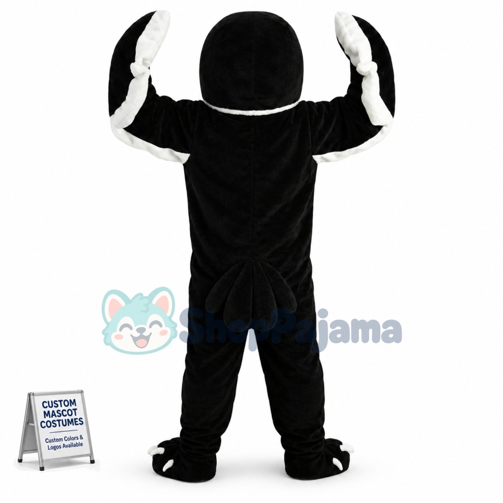 The Chasing Swift Black Bird Mascot Costume