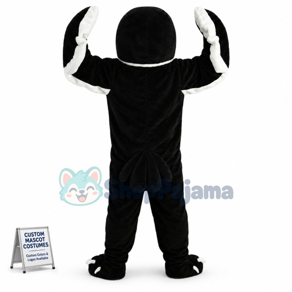 The Chasing Swift Black Bird Mascot Costume