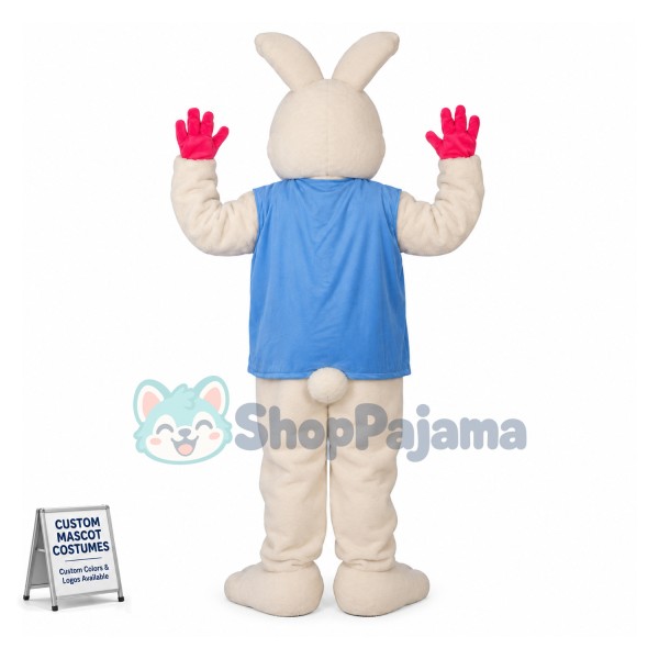 The Starter Rabbit of Relay Race Mascot Costume