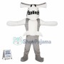 Biting Terrifying Great White Shark Mascot Costume