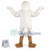 Flying Short Plush Seagull Mascot Costume