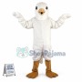 Flying Short Plush Seagull Mascot Costume