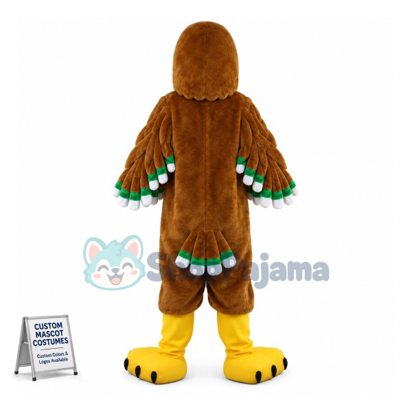 Contemptuous The Confident Falcon Mascot Costume