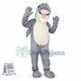Teasing Dolphin With Tongue Out Mascot Costume