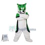 The Angry Green Wolf Soft Mascot Costume