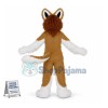 Stupid Messy Long-haired Husky Mascot Costume