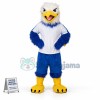 The Hale Blue Hairy Eagle Mascot Costume