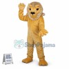 Wrestling Brown Male Lion Mascot Costume
