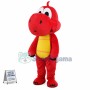 Baby Dragon With Big Head Mascot Costume