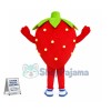 Cute Cartoon Cream Strawberry Mascot Costume