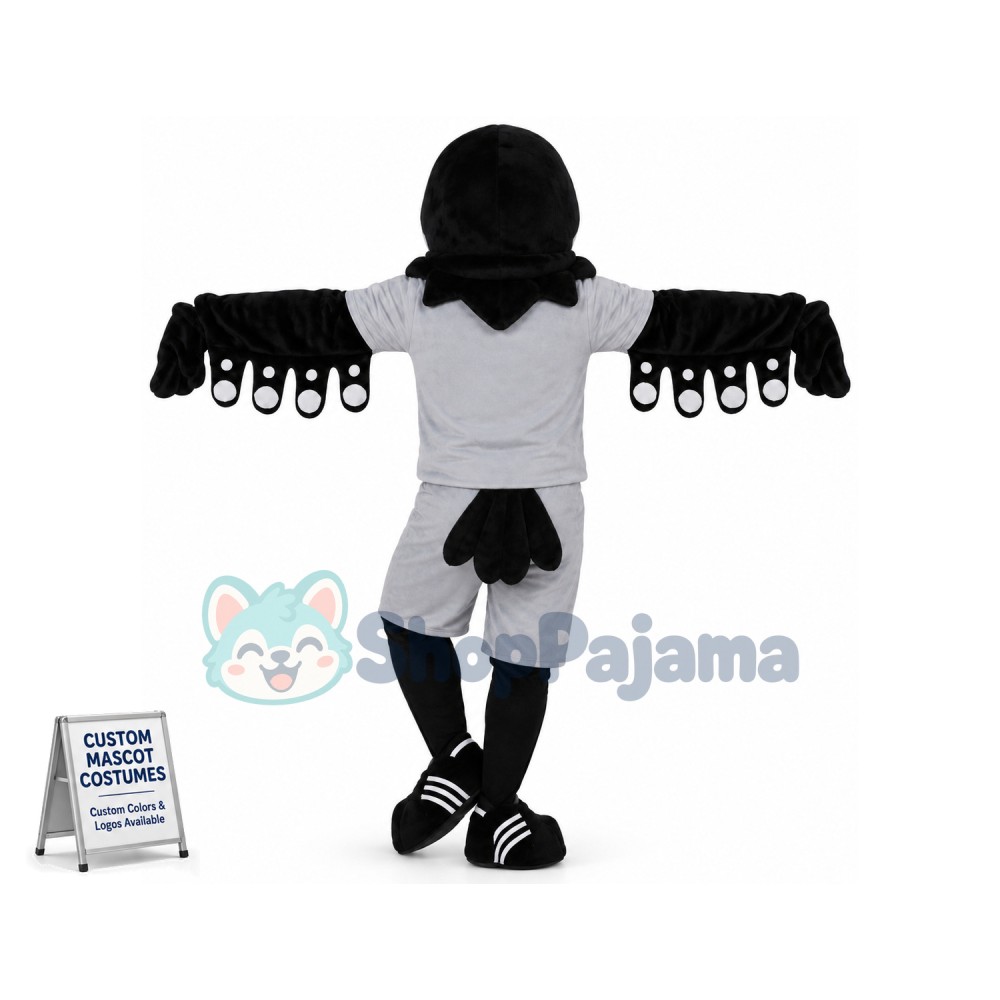 Active Defensive Swift Blackbird Mascot Costume