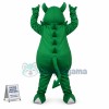 The Evil Green Devil Mascot Costume