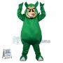 The Evil Green Devil Mascot Costume
