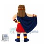 Victorious Samurai In The Arena Mascot Costume